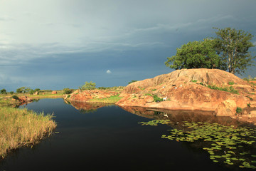 Abuket River, Uganda, Africa