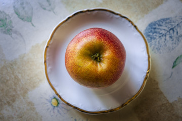 Apple on a Plate