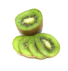 sliced kiwi closeup