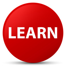 Learn red round button