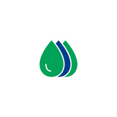 Water flat icon