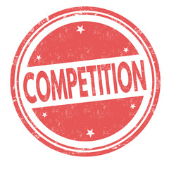 Competition sign or stamp