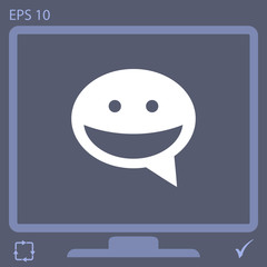 dialogue vector icon