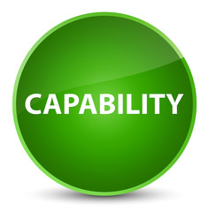 Capability elegant green round button