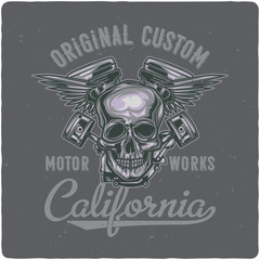 T-shirt or poster design