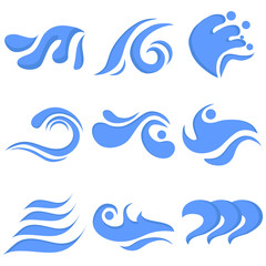 Abstract cartoon splash