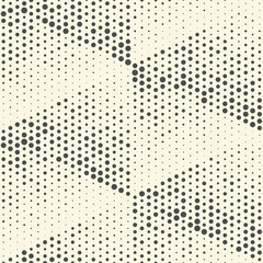 Seamless Triangle Background. Minimal Dots Pattern