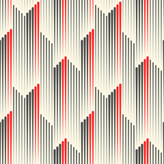 Seamless Stripe Wallpaper. Geometric Vertical Line Ornament