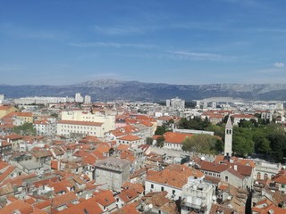 Fototapeta na wymiar Ville de Split Croatie