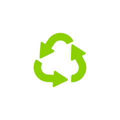 Recycling ecology thin line icon. Protection of the environment and nature linear sign. Ecological symbol for infographic, website or app.