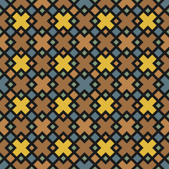 Seamless pattern with geometric designs