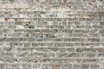Dry stone wall at Chichen Itza, Yucatan, Mexico