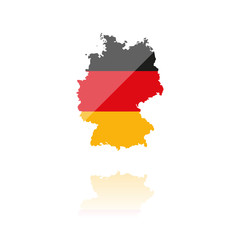 farbiges Symbol - Deutschland