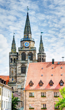 St. Gumbertus church in Ansbach