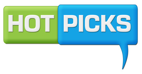 Hot Picks Green Blue Comment Symbol 