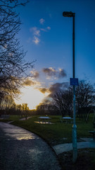outdoor sports facilities in public park