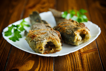 fried fish in breading