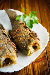 fried fish in breading