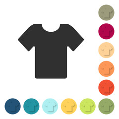 Farbige Buttons - T-Shirt