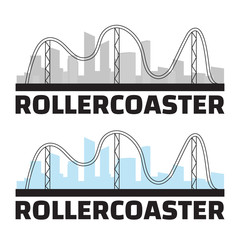 Luna park concept. Amusing entertainment amusement parkd