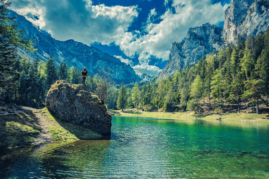 Gr&uuml;ner See, &Ouml;sterreich, Austria