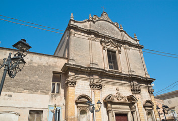 Church of St. Benedetto. Massafra. Puglia. Italy. 