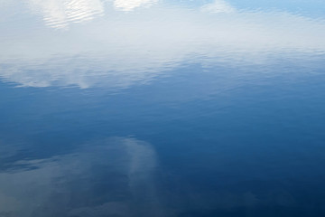 Abstract water reflection texture background