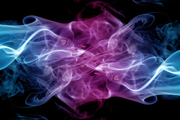abstract background smoke curves and wave