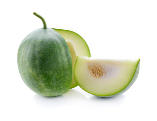 winter melon isolated on white background