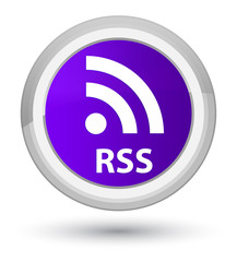 RSS prime purple round button