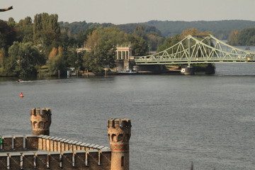 Havellandschaft an der Glienicker Brücke (Blick vom Park Babelsberg)