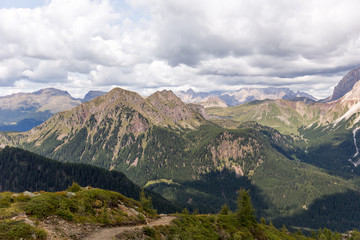 Naklejka premium Sentiero del Panzer