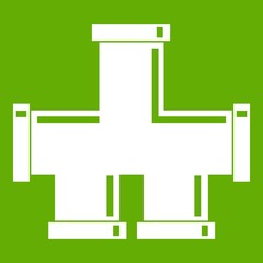 Drain system icon green