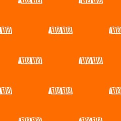 Tennis scoreboard pattern seamless