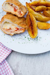 baked potato wedges