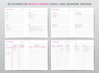 Project planner template - 170575098