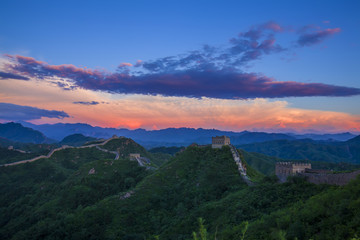 Obraz na płótnie Canvas The Great Wall in China
