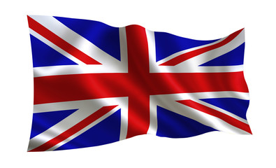 Fototapeta premium English flag. England flag. Flag of England. England flag illustration. Official colors and proportion correctly. English background. English banner. Symbol, icon. 