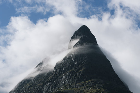 Innerdalstarnet Mount in Norway