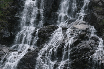 Fototapeta na wymiar Waterfall close up