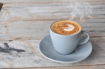Coffee cup,.cup of coffee on table in cafe,coffee cup background