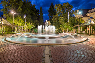 Bad Wörishofen Denkmalplatz Kneipp Statue