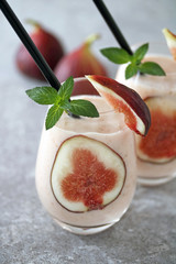 いちじくスムージー