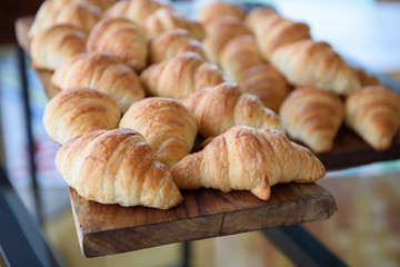 croissant in line buffet