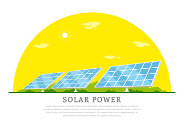 solar energy concept