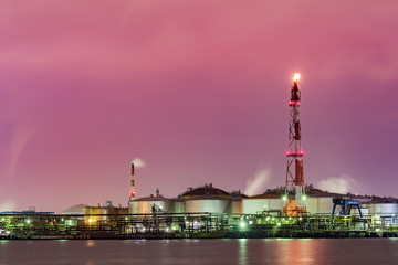 京浜工業地帯・工場夜景