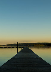 Obraz premium Widok na jezioro