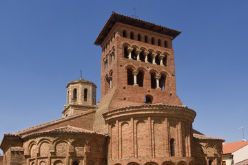 Church of San Tirso in Sahagun, Way of St. James, Leon, Spain