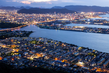 香川の夜景