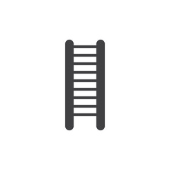 Ladder icon vector, filled flat sign, solid pictogram isolated on white. Symbol, logo illustration